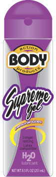 Body Action Supreme Gel Lube 4.8 oz