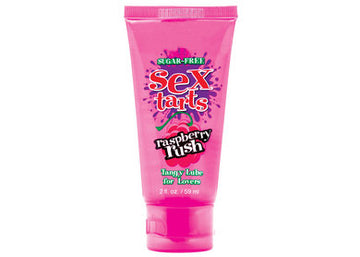 Sex Tarts Lube Raspberry Rush Flavored 2oz