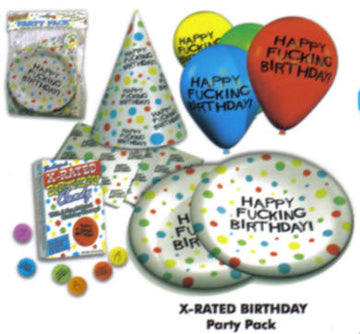 Happy Fucking Birthday Party Pack