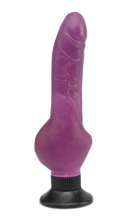 Wall bangers vibe purple realistic dildo