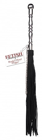 Beaded Metal Flogger