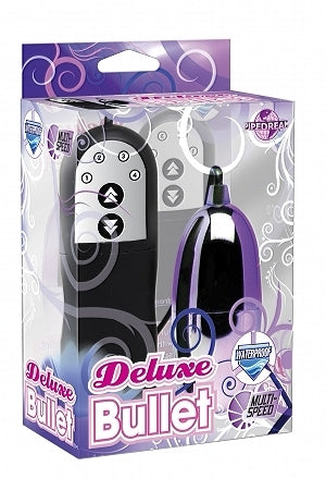 Deluxe bullet waterproof vibe - multi speed purple