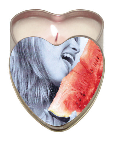 Edible Heart Candle - Watermelon