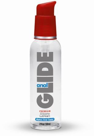 Anal Glide Silicone Lubricant 2 oz Pump