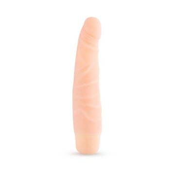 Silicone Willy&#039;s Slim 6.5 inches Vibrating Dildo Beige