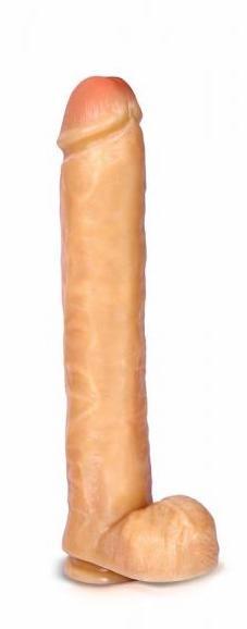 Bruno Dildo 14" - Beige