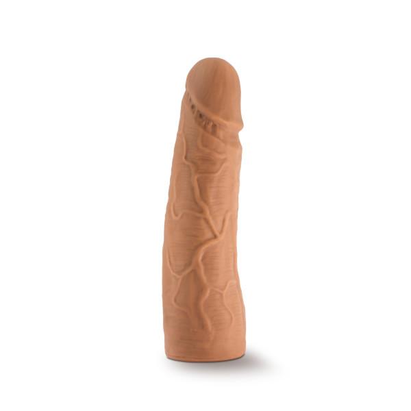 The Realm Realistic 7 Inches Lock On Dildo Mocha