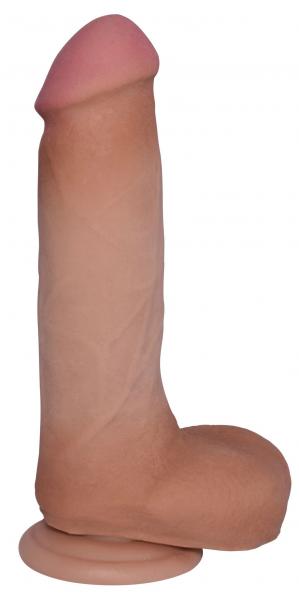 Home Grown 8 inches BioSkin Latte Tan Dildo