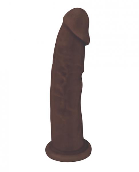 Fleshstixxx 6 inches Silicone Dildo No Balls Brown