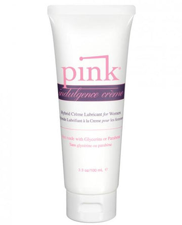 Pink Indulgence Hybrid Creme Lubricant 3.3oz Tube