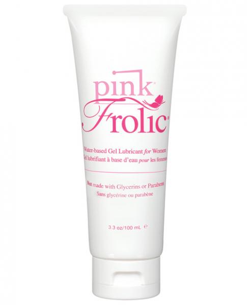 Pink Frolic Water Based Gel Lubricant for Women 3.3oz Tube