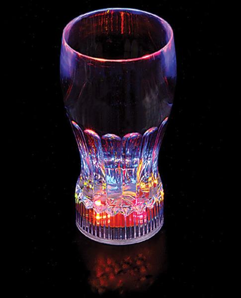 5.75" Flashing Glass - 10 oz