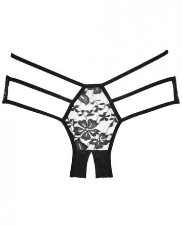 Adore Lace Sweet Heavens Panty Black O/S