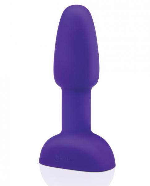 B-Vibe Rimming Petite Purple Butt Plug