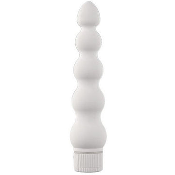 White Nights 7 Ribbed Vibrator