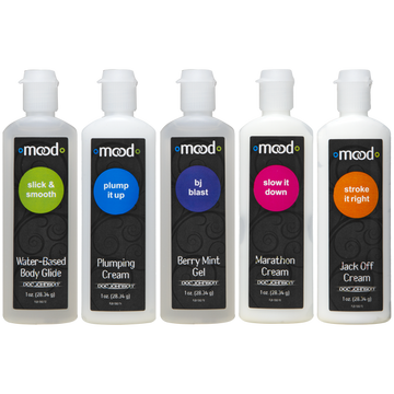 Mood Lube Pleasure For Him 5 Pack 1oz Bottles