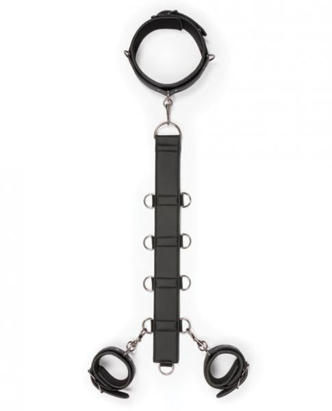 Easy Toys Neck To Wrist Restraint Set Black