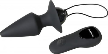 Evolved Plug & Play Remote Anal Plug - Black