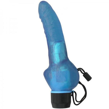 Jelly Caribbean #2 Waterproof Vibrator - Blue