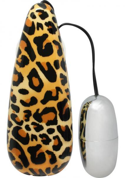 Primal Instincts Vibrating Egg - Leopard Print