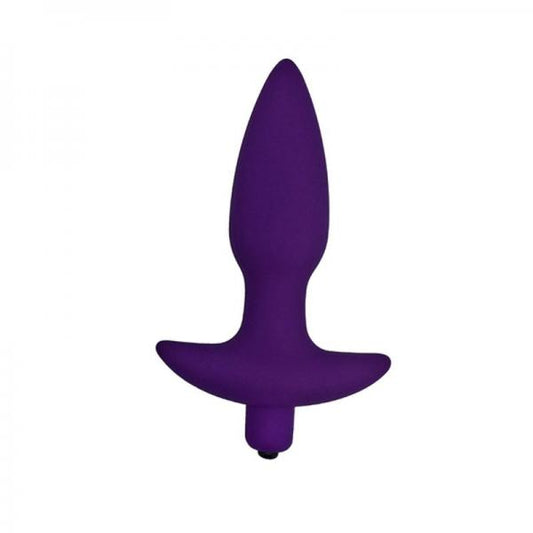 Corked 02 Silicone Anal Plug Waterproof Purple - Small