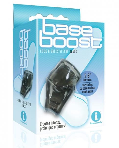 Base Boost Cock & Balls Sleeve Black