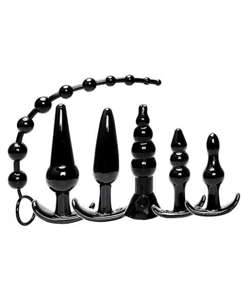 Try-Curious Anal Plug Kit Black