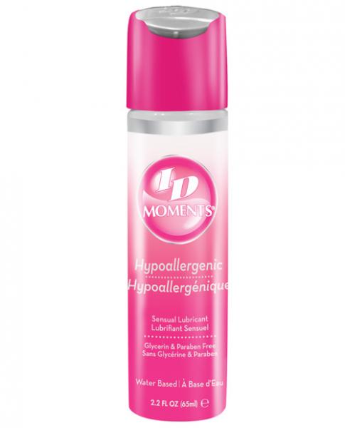 I-D Moments Water Based Lubricant - 2.2 oz Flip Cap Bottle