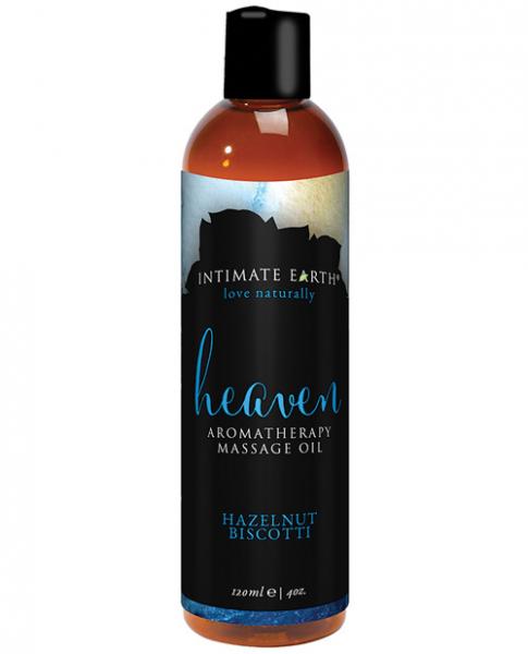 Intimate Earth Heaven Hazelnut Biscotti Massage Oil 4oz