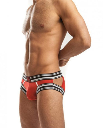 Jack Adams Sport Tek Brief Red Large