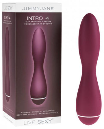 Jimmyjane Live Sexy Intro 4 Smoothie Vibrator - Purple