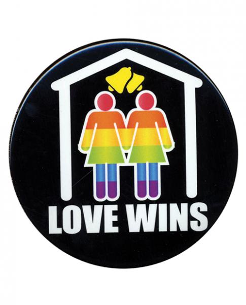 3 inches Bachelorette Button Female Female Love Wins