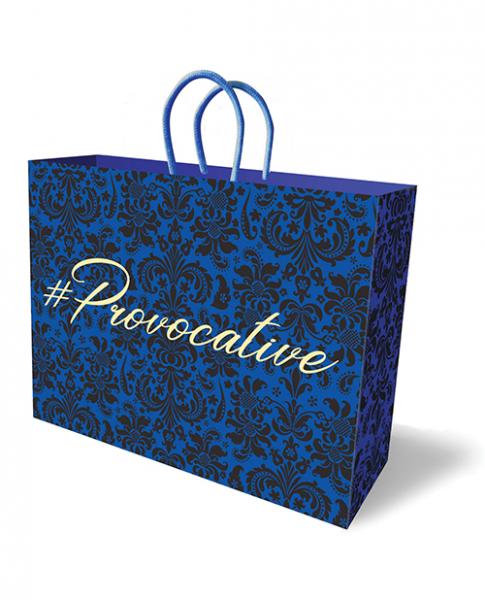 #Provocative Big Gift Bag Blue