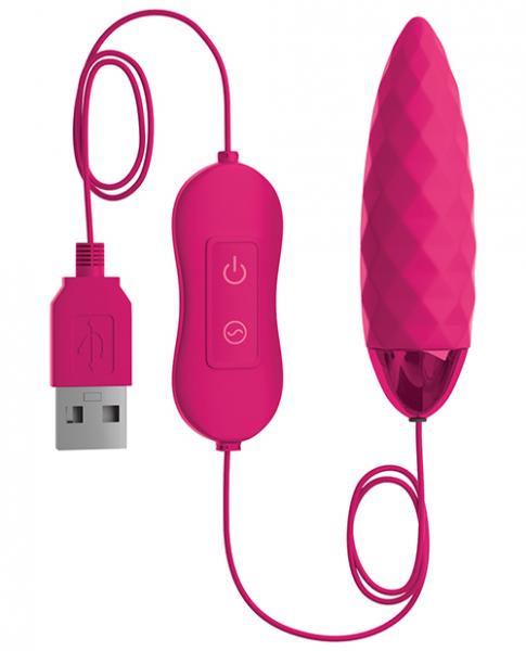 OMG! BULLETS  #FUN USB Powered Bullet Vibrator Fuchsia