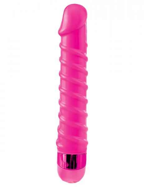 Classix Candy Twirl Massager Pink Vibrator