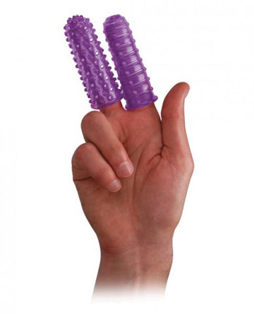 Jelly Finger Stimulators Purple Set