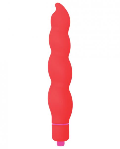 Rock Candy Swirls Vibrator Red