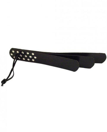 Rouge Three Straps Paddle Black Leather