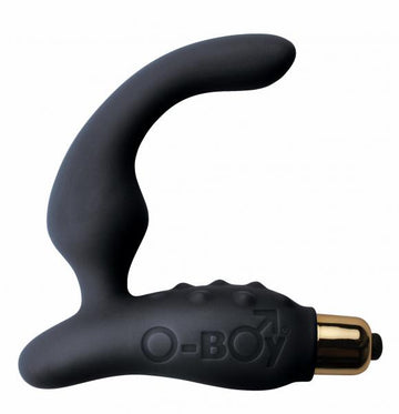 O Boy 7 Speed Waterproof Prostate Stimulator - Black