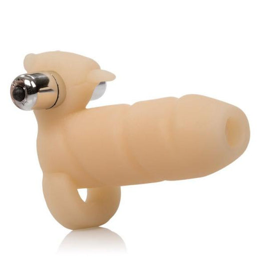 Futurotic Ultimate Beaver 4 Way Arouser Beige Penis Sleeve