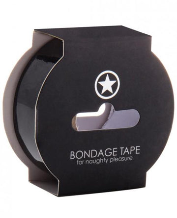 Bondage Tape Non-Sticky 57.41 feet Black