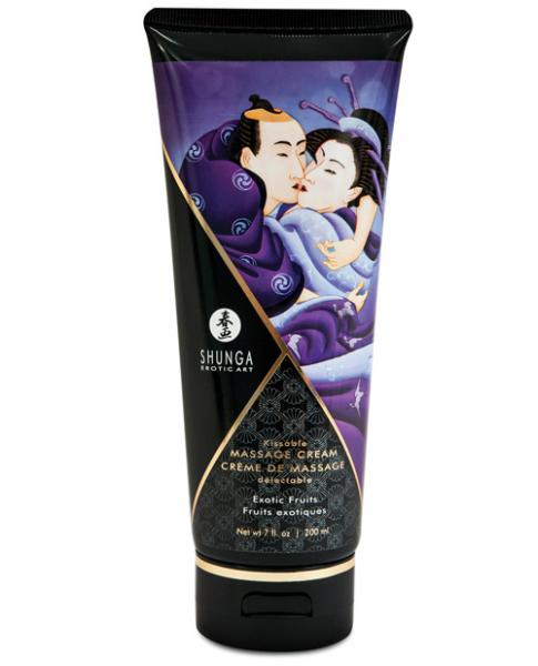 Shunga Kissable Massage Cream Exotic Fruits 7oz