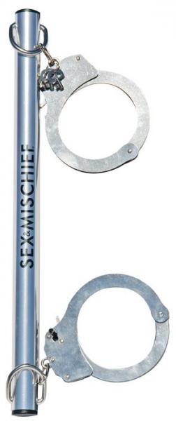 Sex and Mischief Spreader Bar with Metal Cuffs