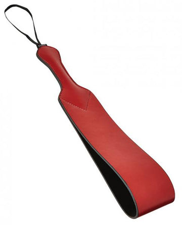 Sportsheets Saffron Loop Paddle Black Red