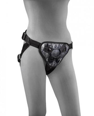 Steamy Shades Classic Harness Black O/S