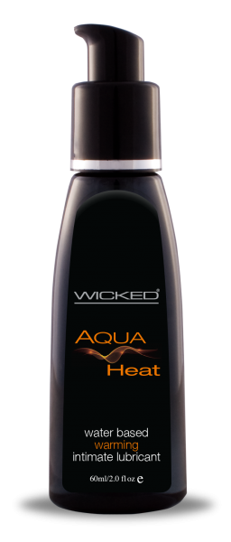 Wicked Aqua Heat Sensation Lubricant 2oz