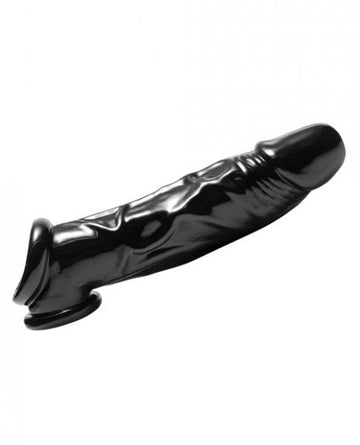 Fuk Tool Penis Sheath And Ball Stretcher Black