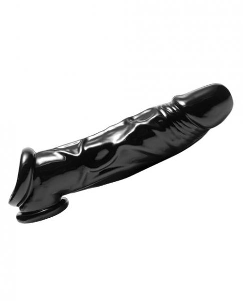 Fuk Tool Penis Sheath And Ball Stretcher Black