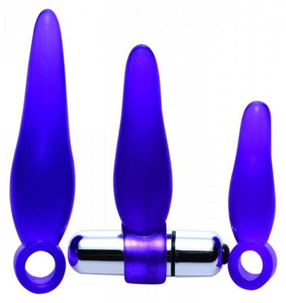 Fanny Fiddlers 3 Piece Finger Rimmer Set with Bullet