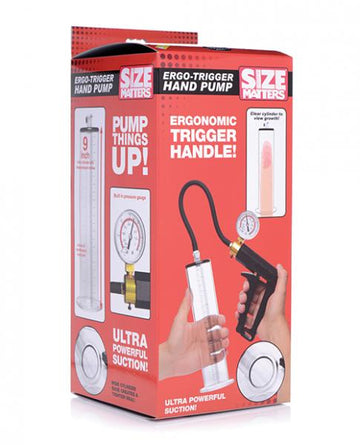 Size Matters Ergo Trigger Hand Pump - Clear